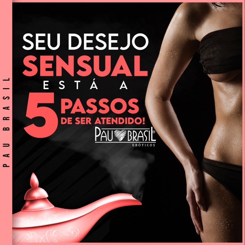 Seu desejo sensual está a 5 passos de ser atendido!