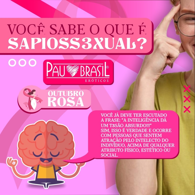 VOCÊ SABE O QUE É SAPIOSSEXUAL? 