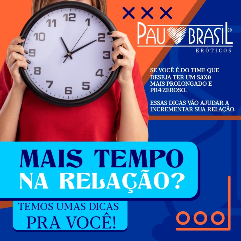 MAIS TEMPO NA RELAÇÃO?