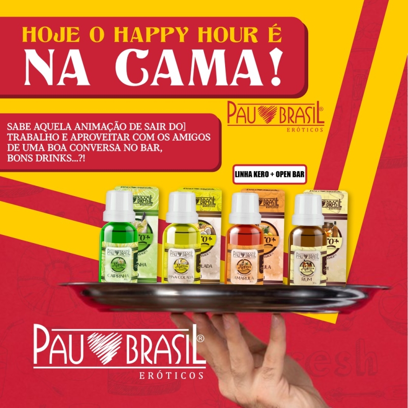 HOJE O HAPPY HOUR É NA CAMA! 