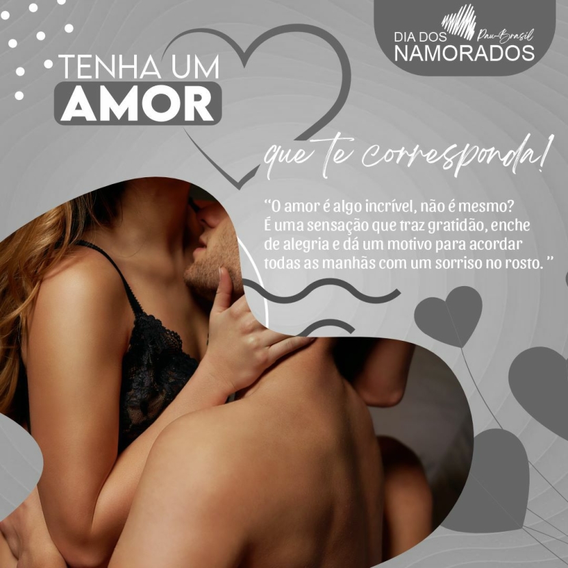 TENHA UM AMOR QUE TE CORRESPONDA! 