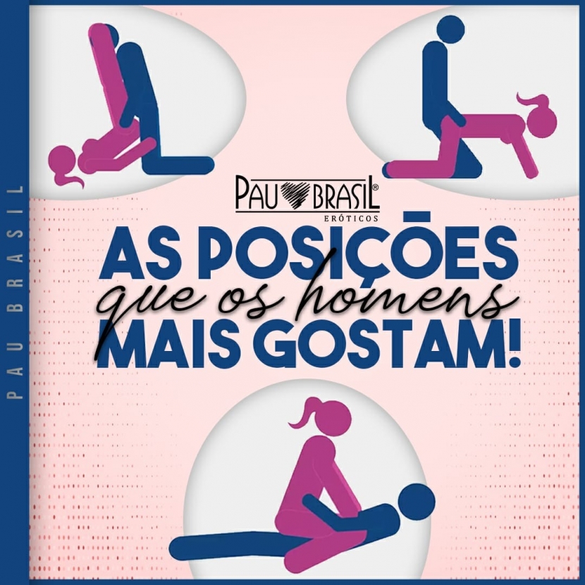 3 posições sexuais que os homens mais gostam!