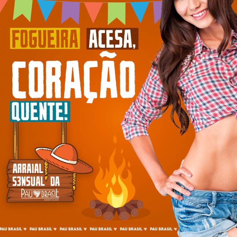 FOGUEIRA ACESA, CORAÇÃO QUENTE! ❤️‍