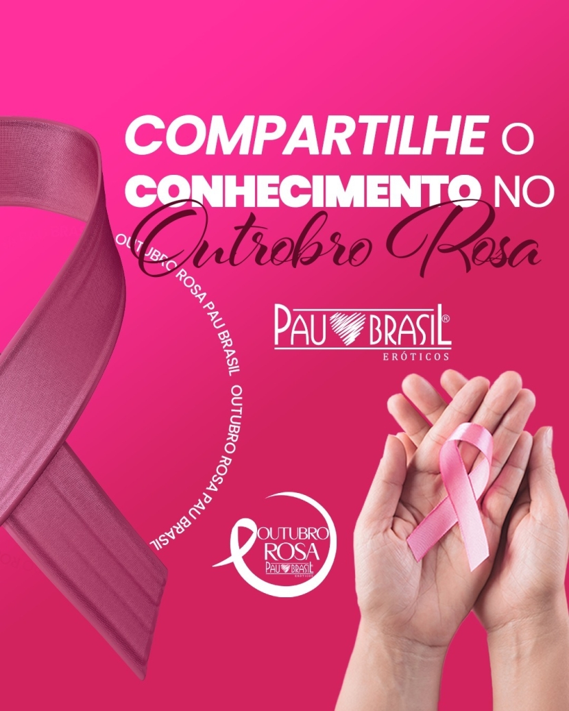 COMPARTILHE O CONHECIMENTO NO OUTUBRO ROSA! 