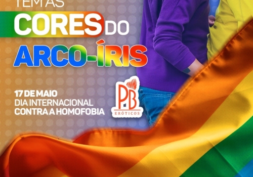 O MEU RESPEITO TEM AS CORES DO ARCO-ÍRIS! 