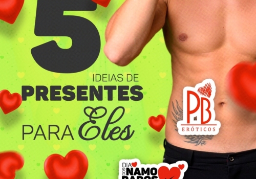 5 IDEIAS DE PRESENTES PARA ELES! 